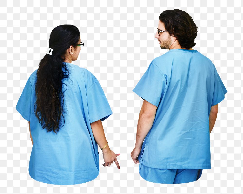 PNG Thank your nurses and medical staff transparent background