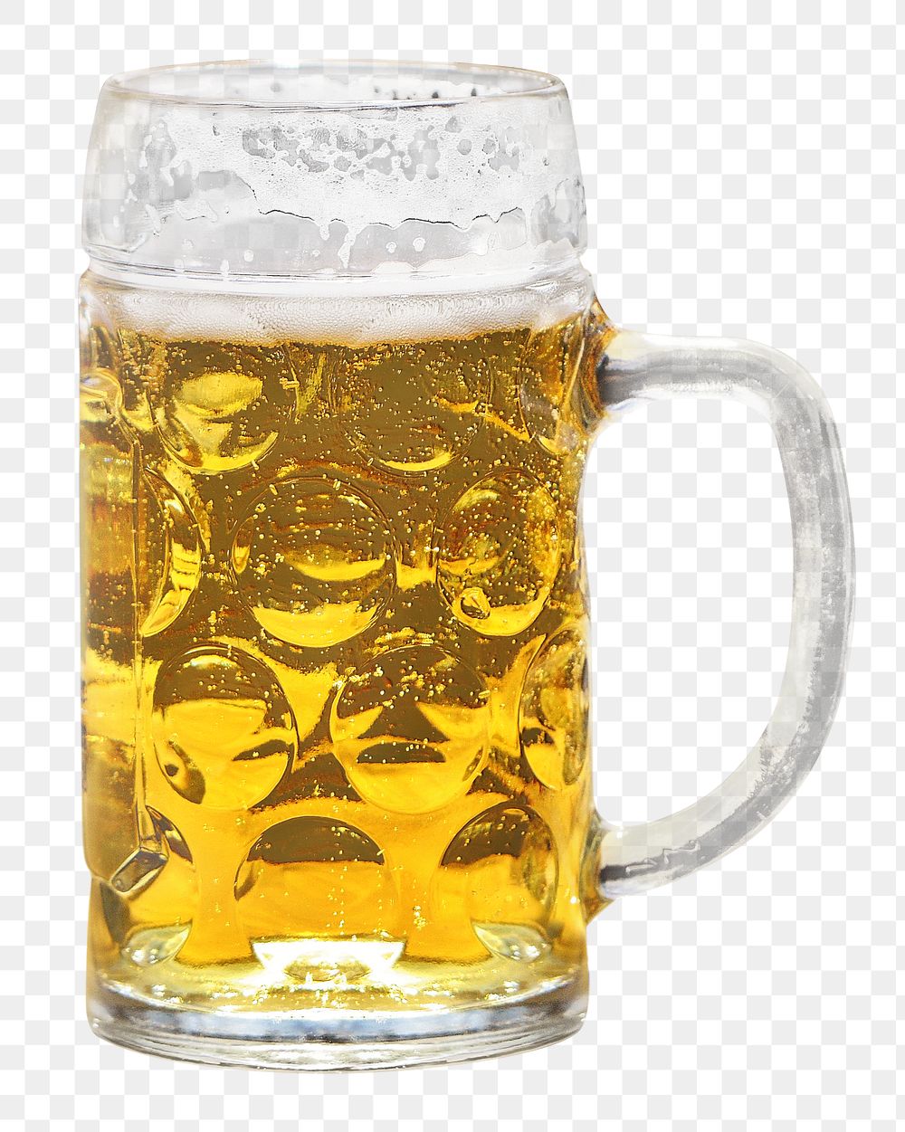 Png Beer glass alcoholic drink element, transparent background