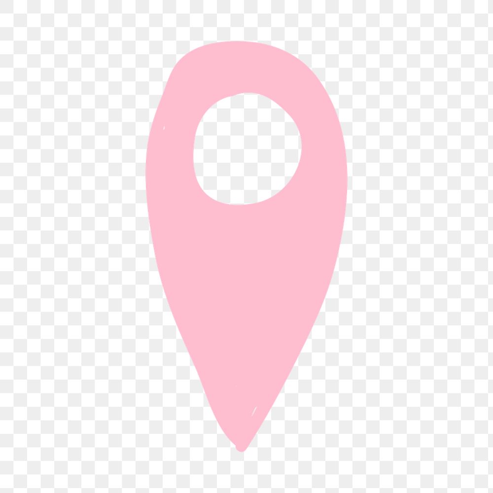 PNG cute GPS symbol, navigation transparent background