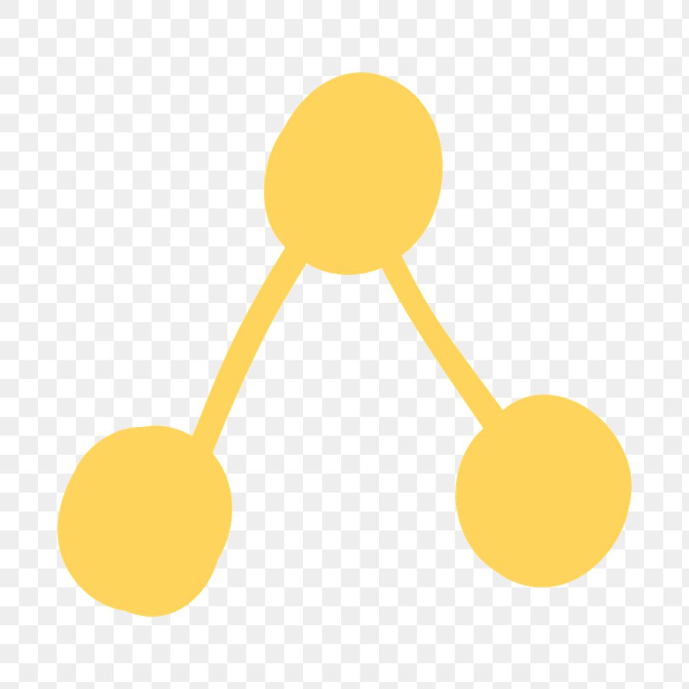 PNG connecting dots, network transparent background