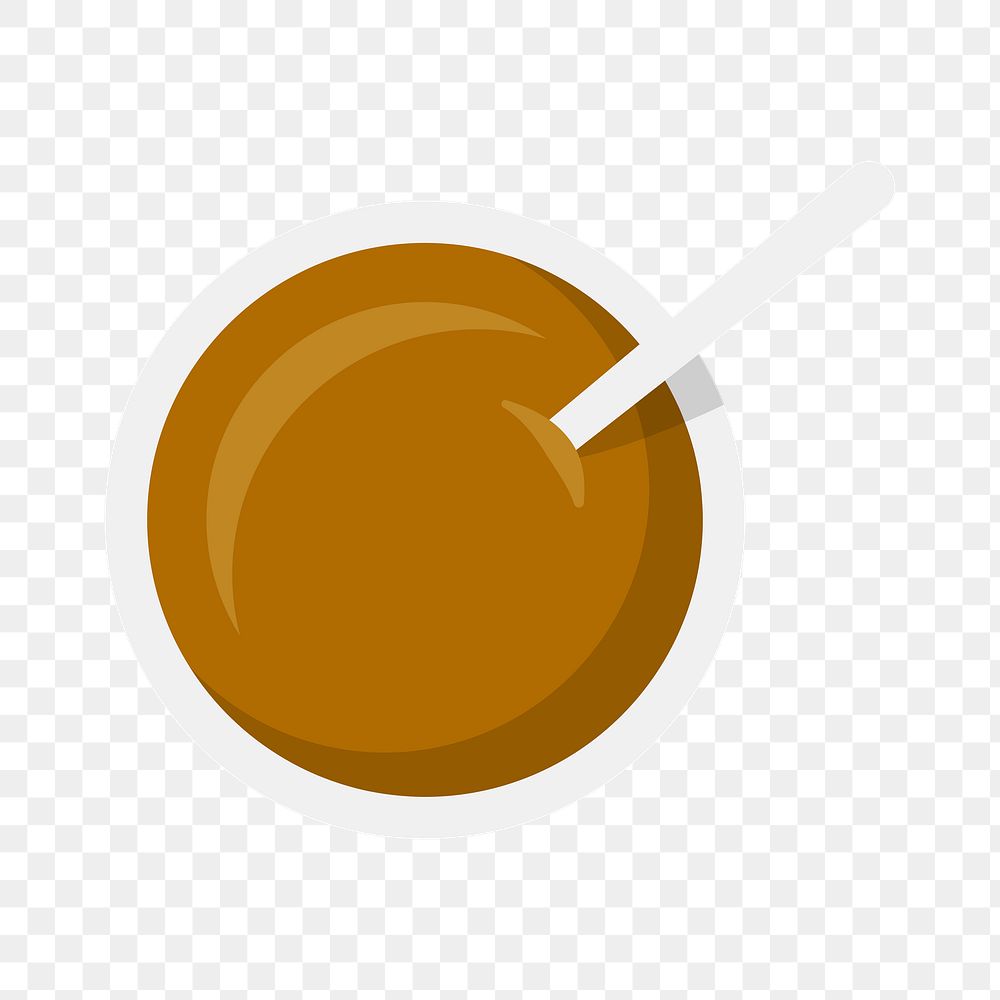 PNG brown gravy, sauce transparent background