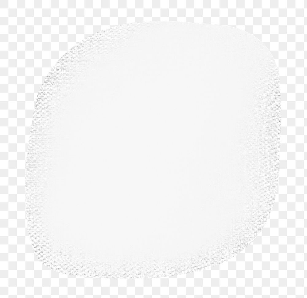 White shape png transparent background