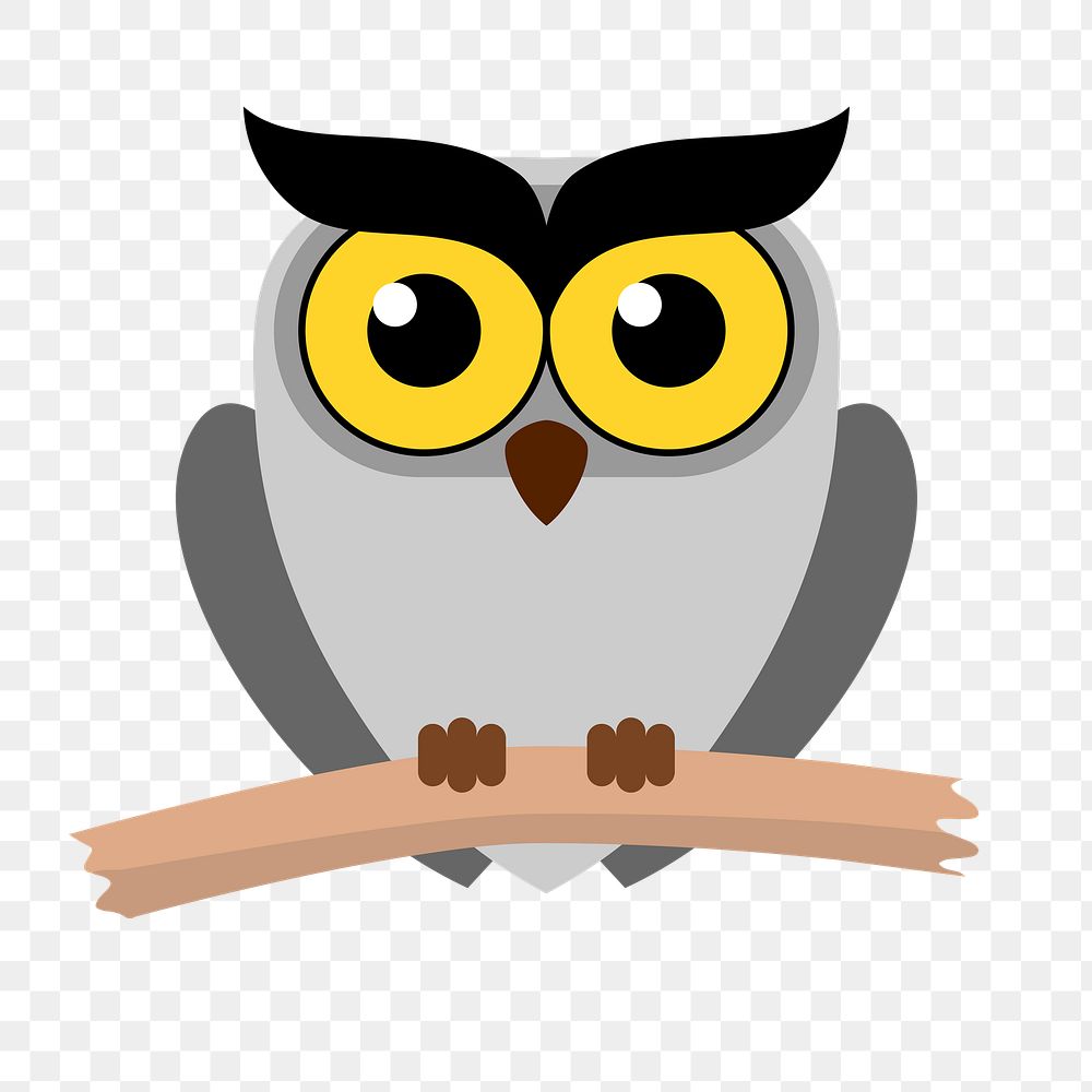 PNG Owl, clipart, transparent background