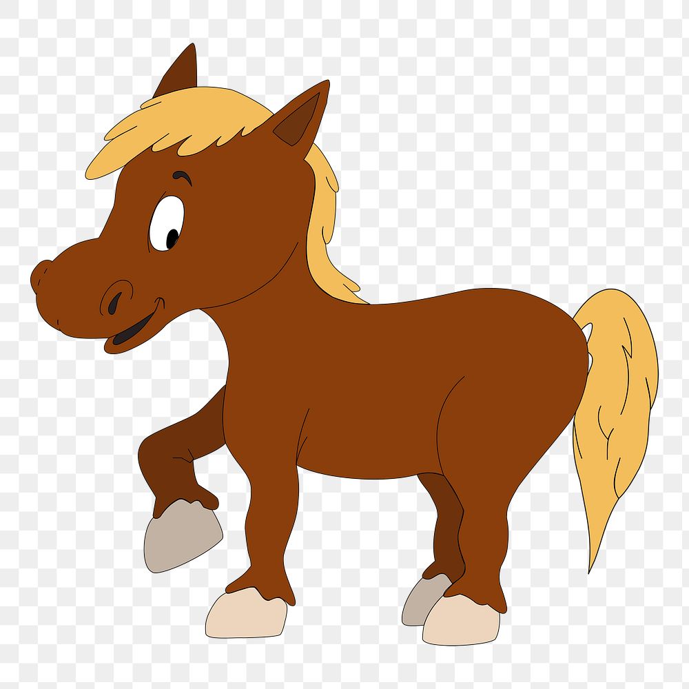 PNG Pony small horse, clipart, transparent background