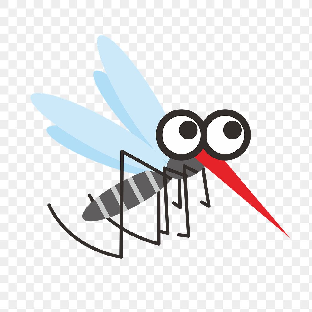 PNG Mosquito, design element, transparent background
