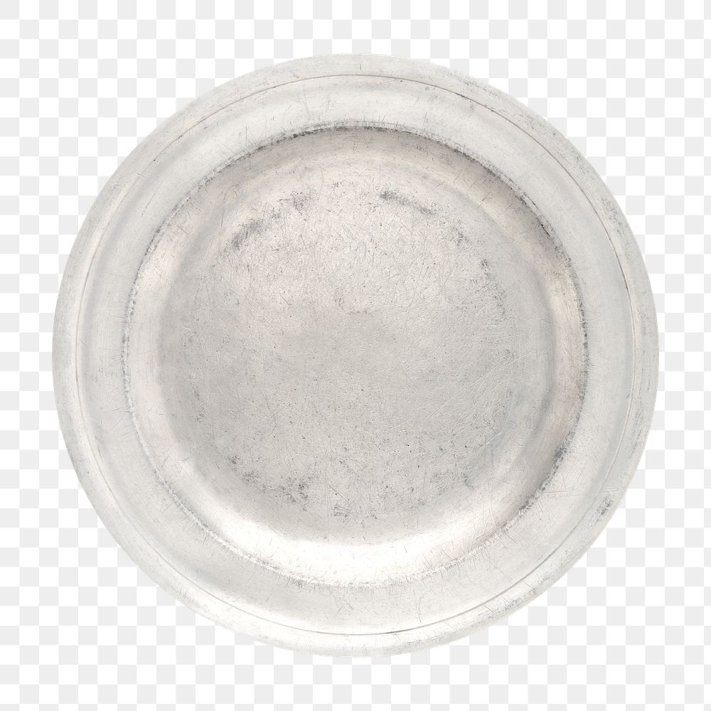 PNG White plate, made by Robert L. Bush, transparent background. Remixed by rawpixel.