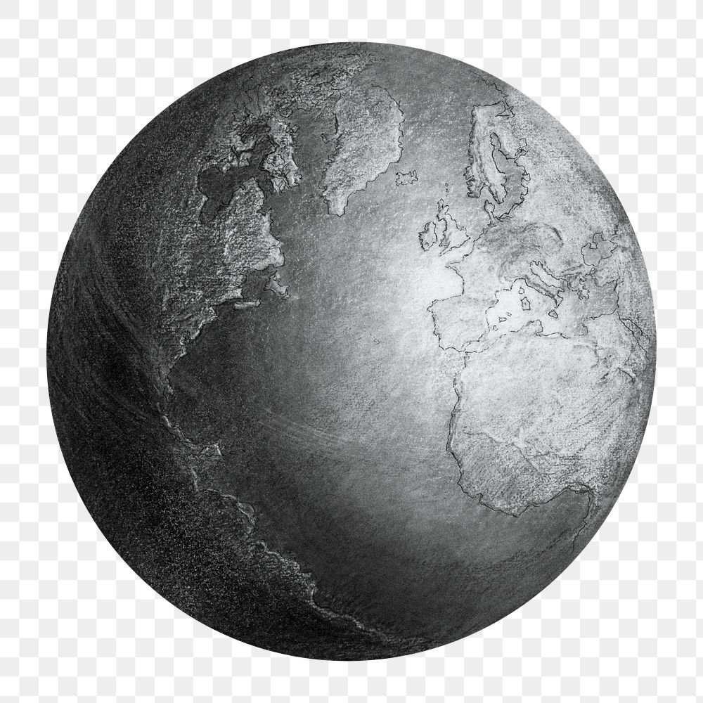 The Earth png illustration, transparent background. Remixed by rawpixel.