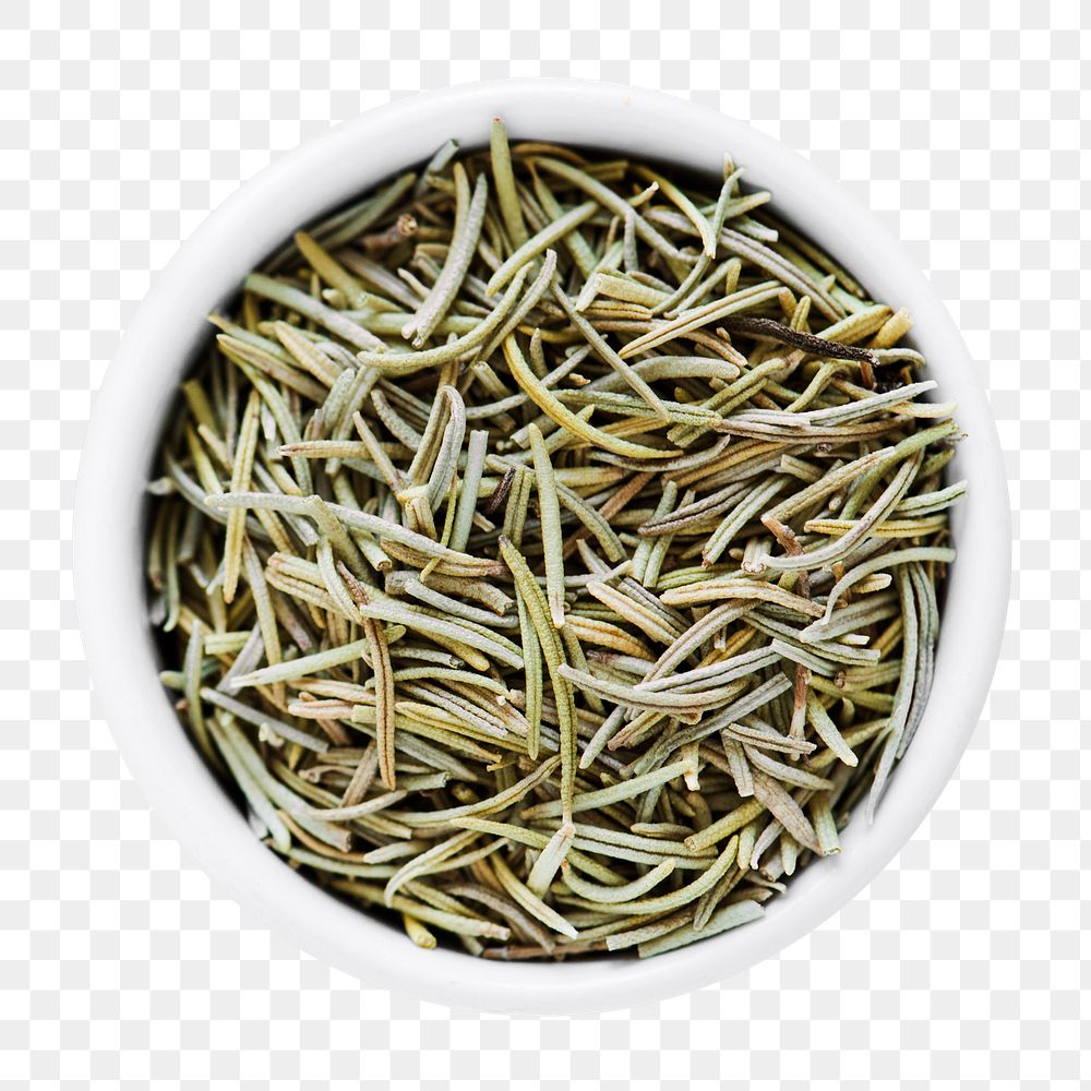 Dried rosemary png food, transparent background