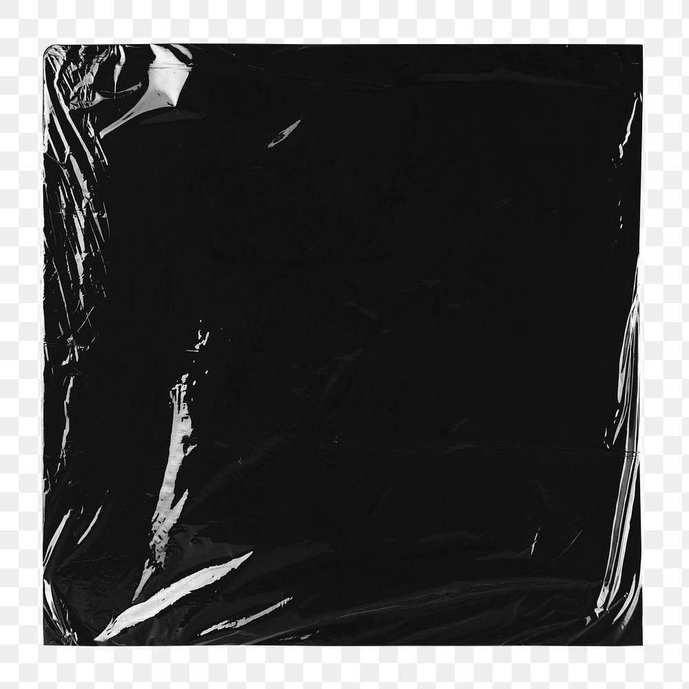 Vinyl cover png plastic wrap, transparent background