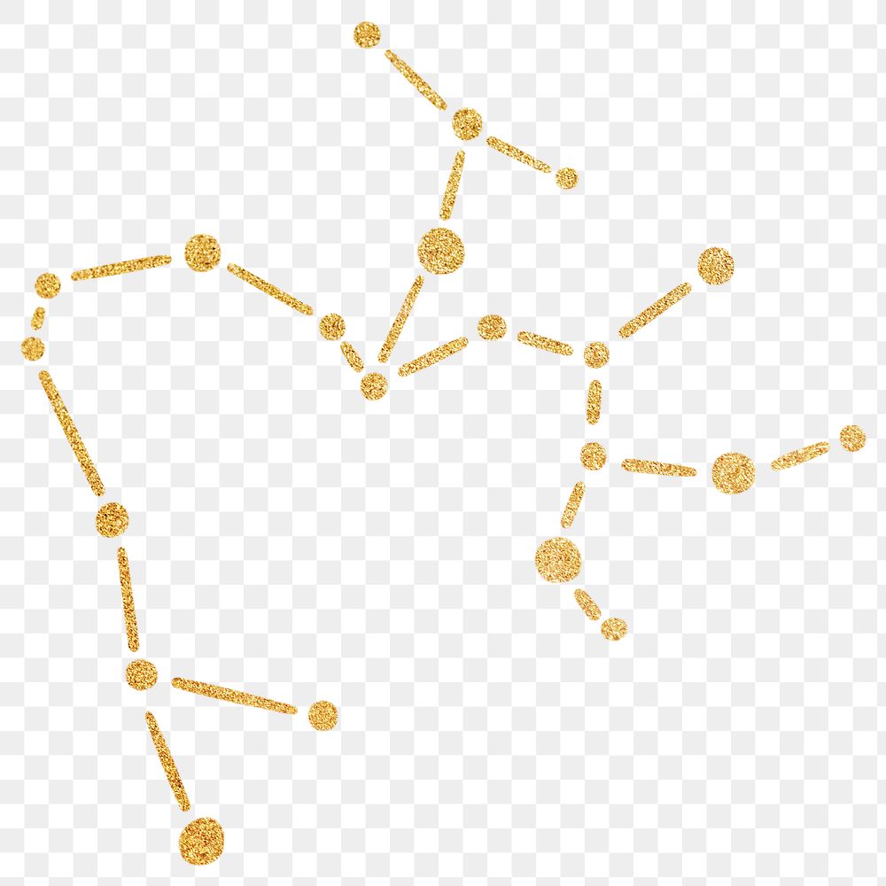 Png Sagittarius zodiac sign, transparent background