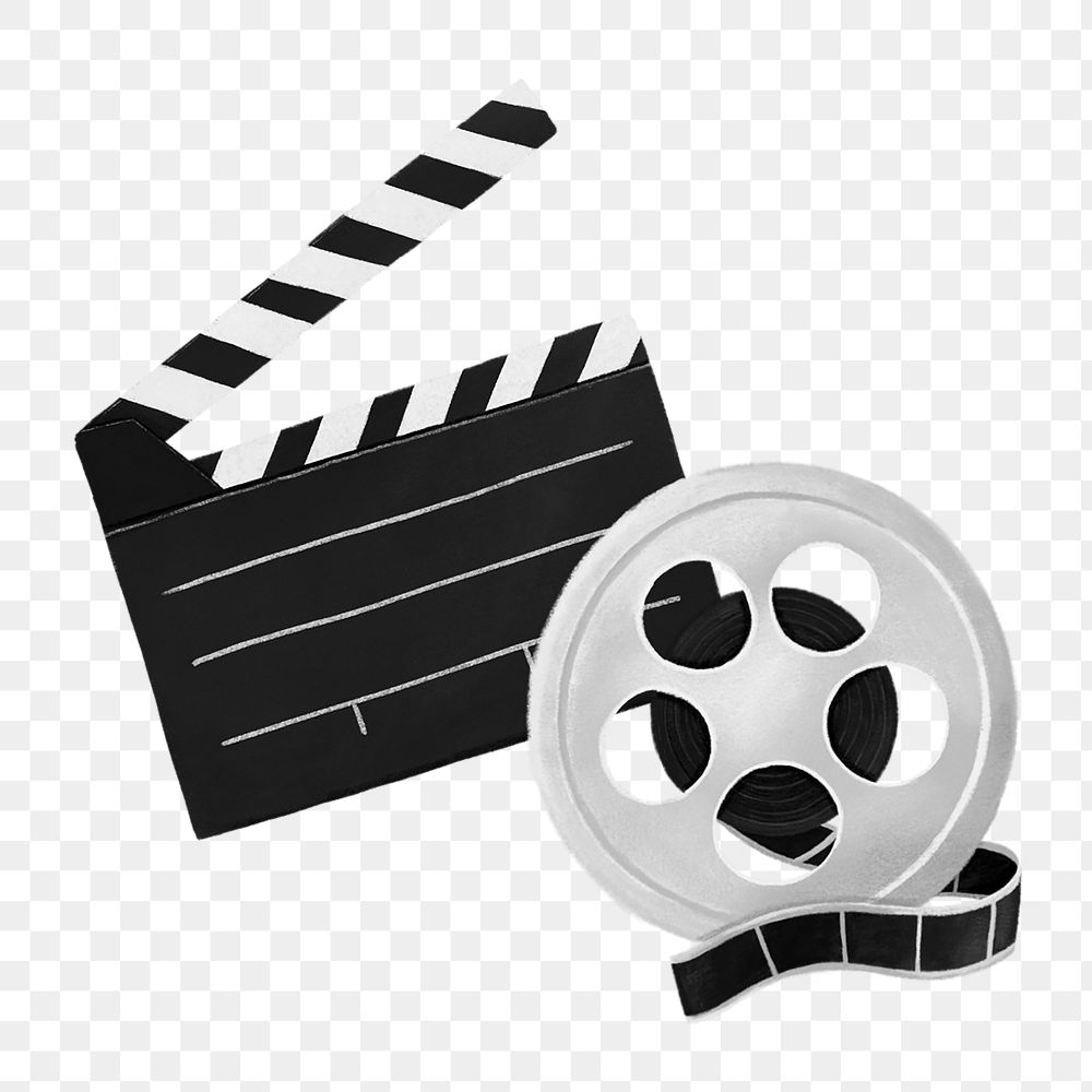 Movie entertainment png, film industry, transparent background