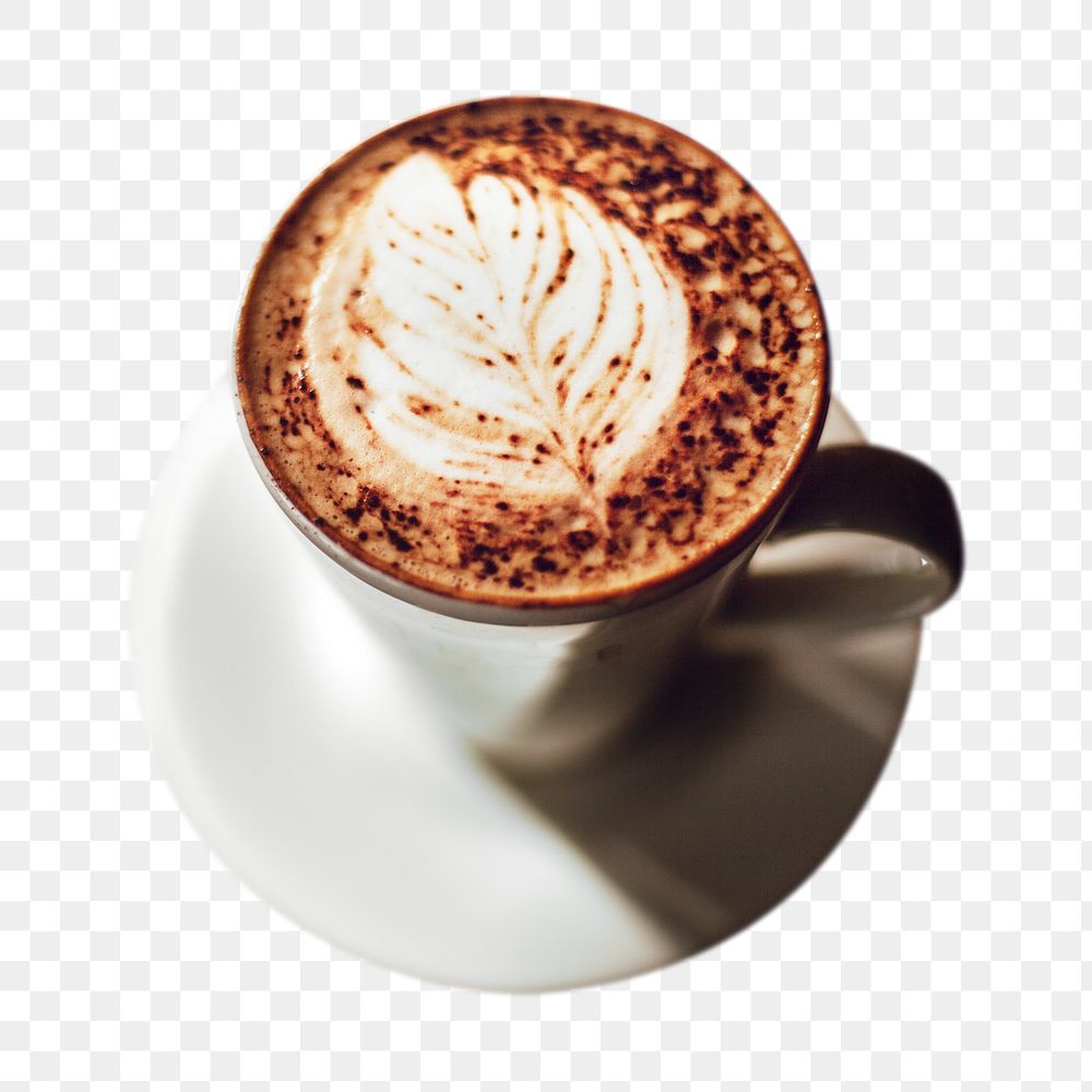 Morning coffee png, transparent background