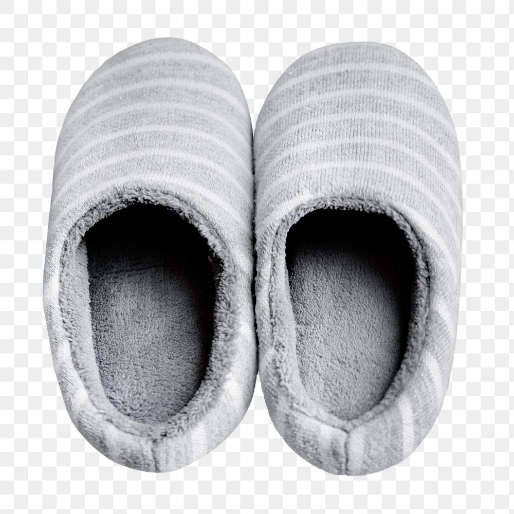 House comfortable slipper  png, transparent background