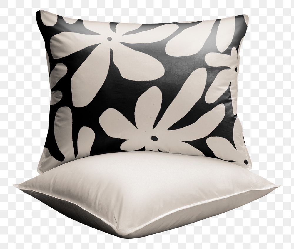 Cushion pillows png, transparent background