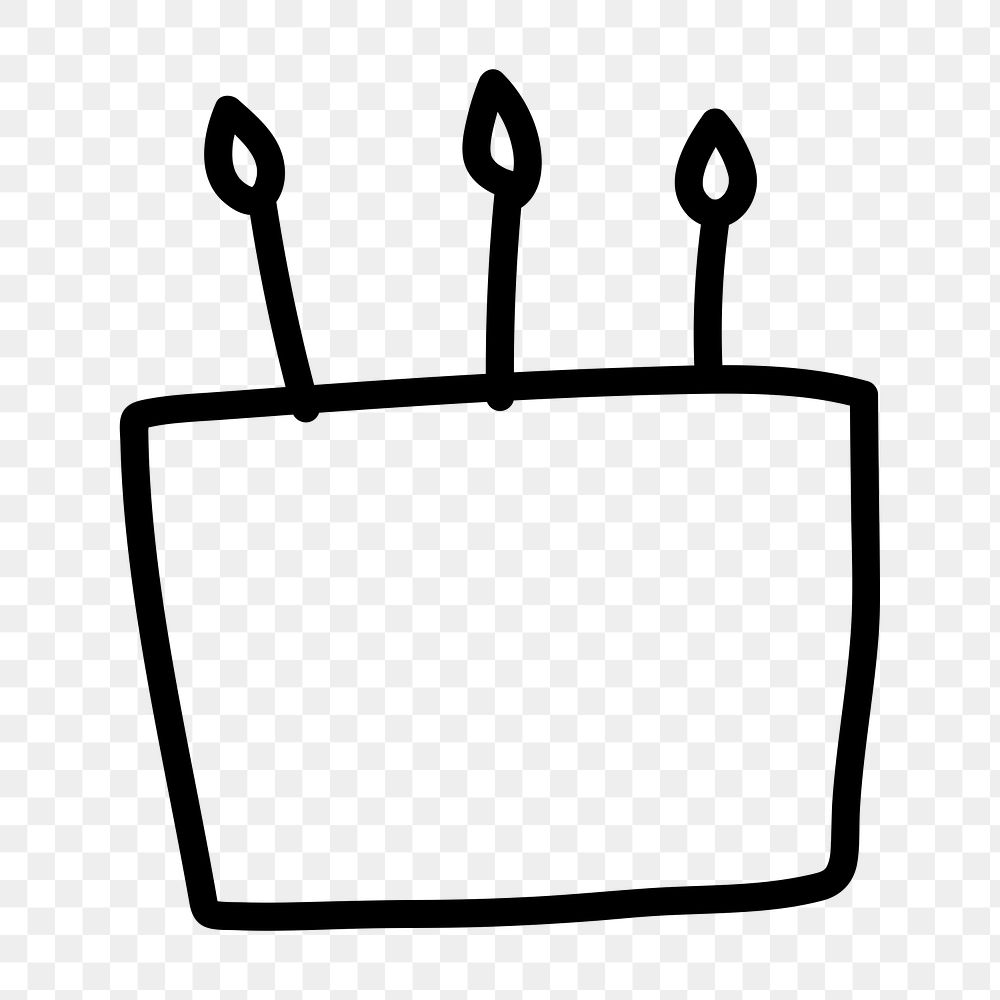 Birthday celebration png cake dessert, transparent background