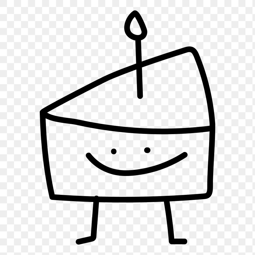 Birthday celebration png cake dessert, transparent background