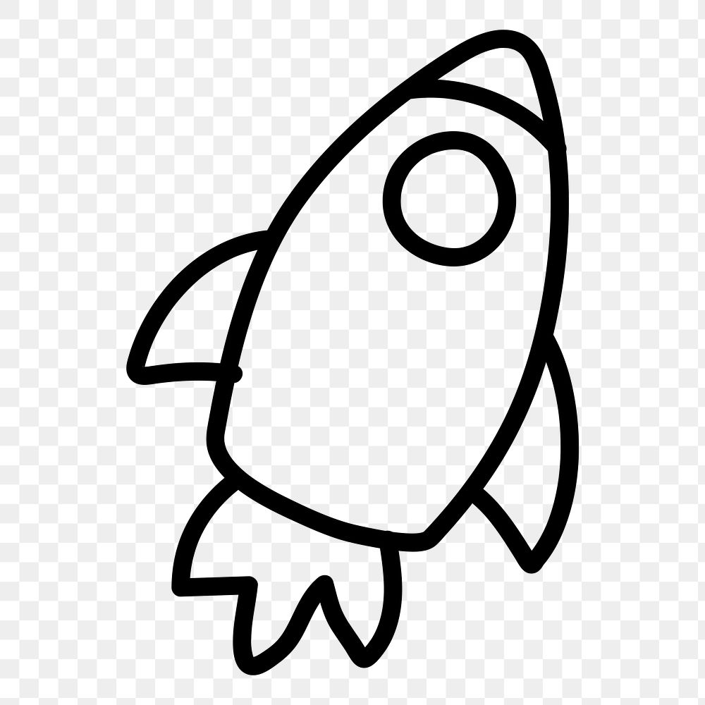 PNG Rocket startup business, astronomy, transparent background