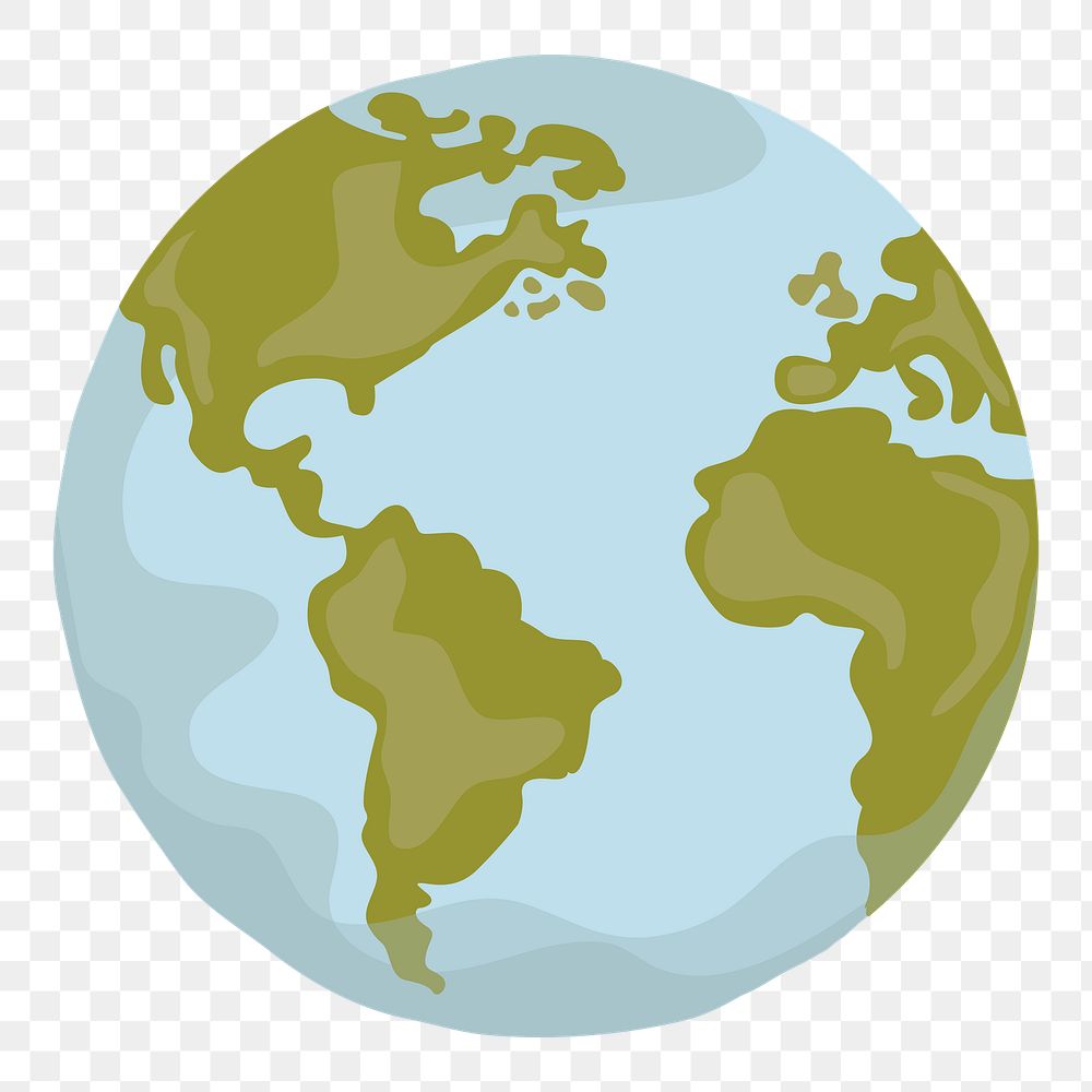 Earth planet png environment illustration, transparent background