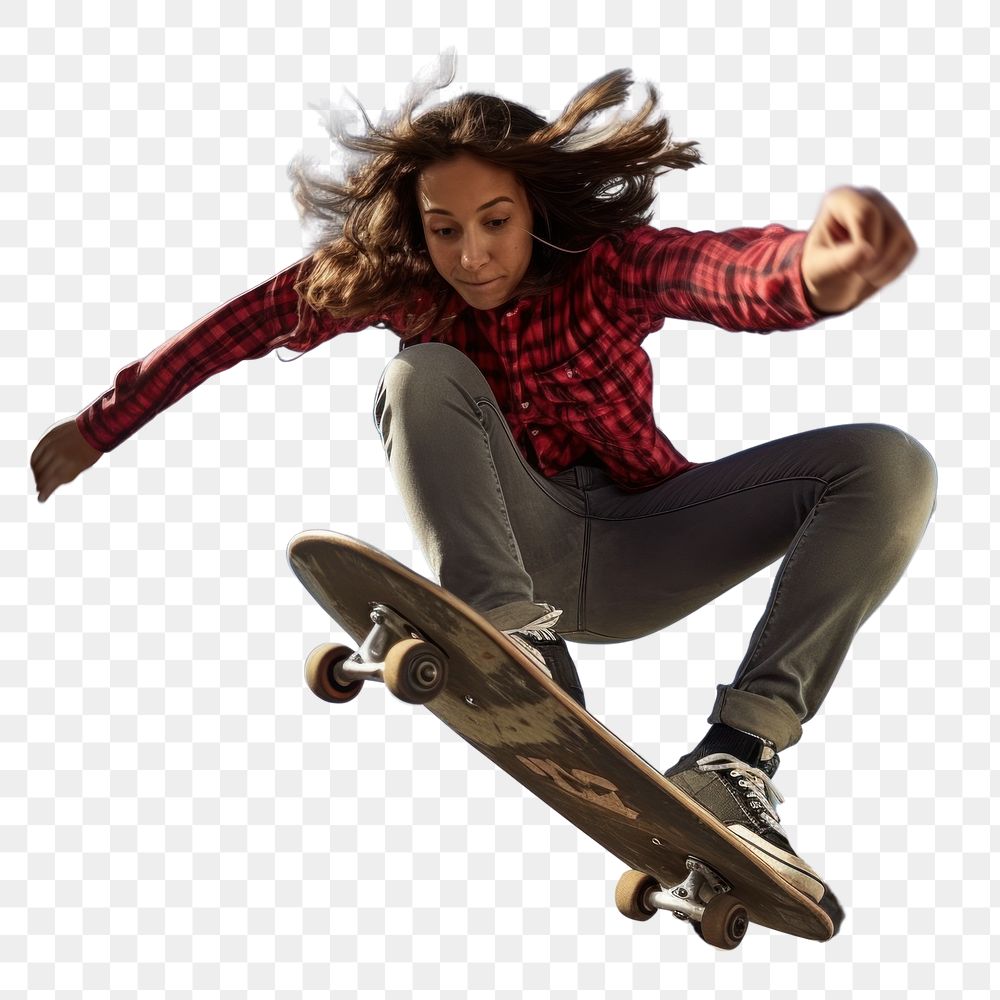 Skateboard skateboarding exhilaration snowboarding. AI generated Image by rawpixel.