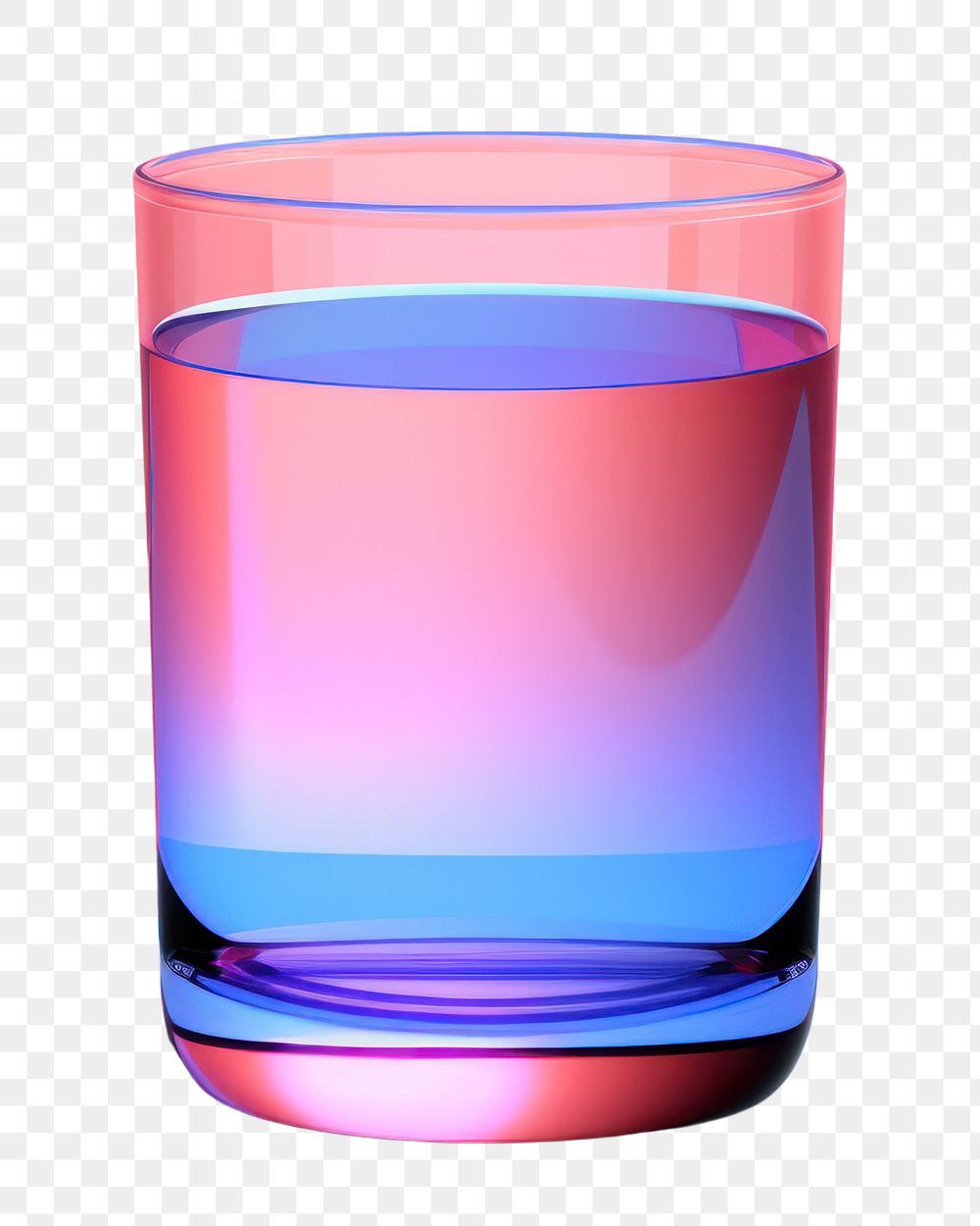 Cocktail glass drink refreshment.  PNG with transparent background.