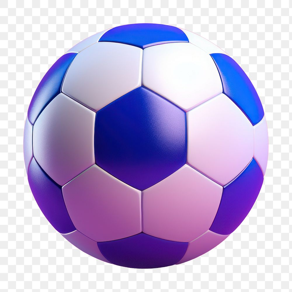 Football sphere sports soccer.  PNG with transparent background.