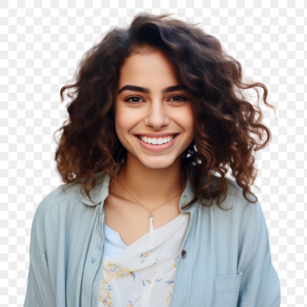 Portrait adult smile individuality. AI generated Image by rawpixel.