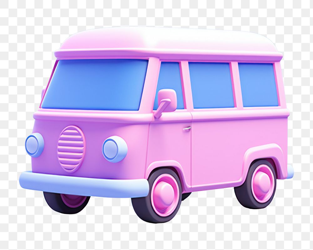 Vehicle minibus wheel car.  PNG with transparent background.