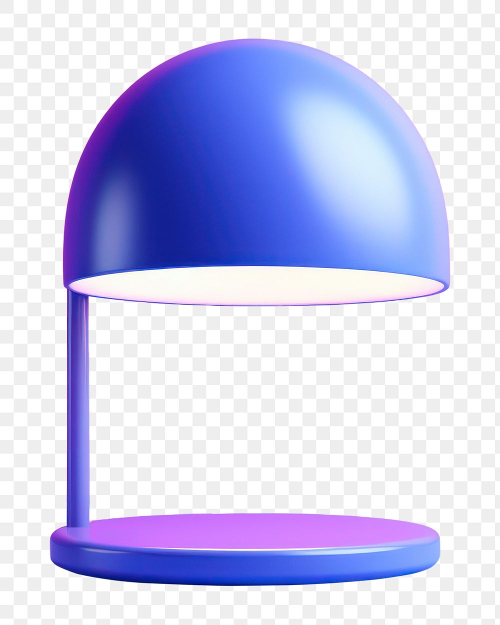 Lampshade lighting absence glowing.  PNG with transparent background.