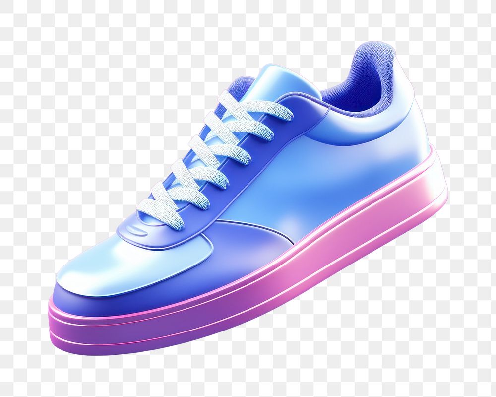 Footwear shoe shoelace clothing.  PNG with transparent background.