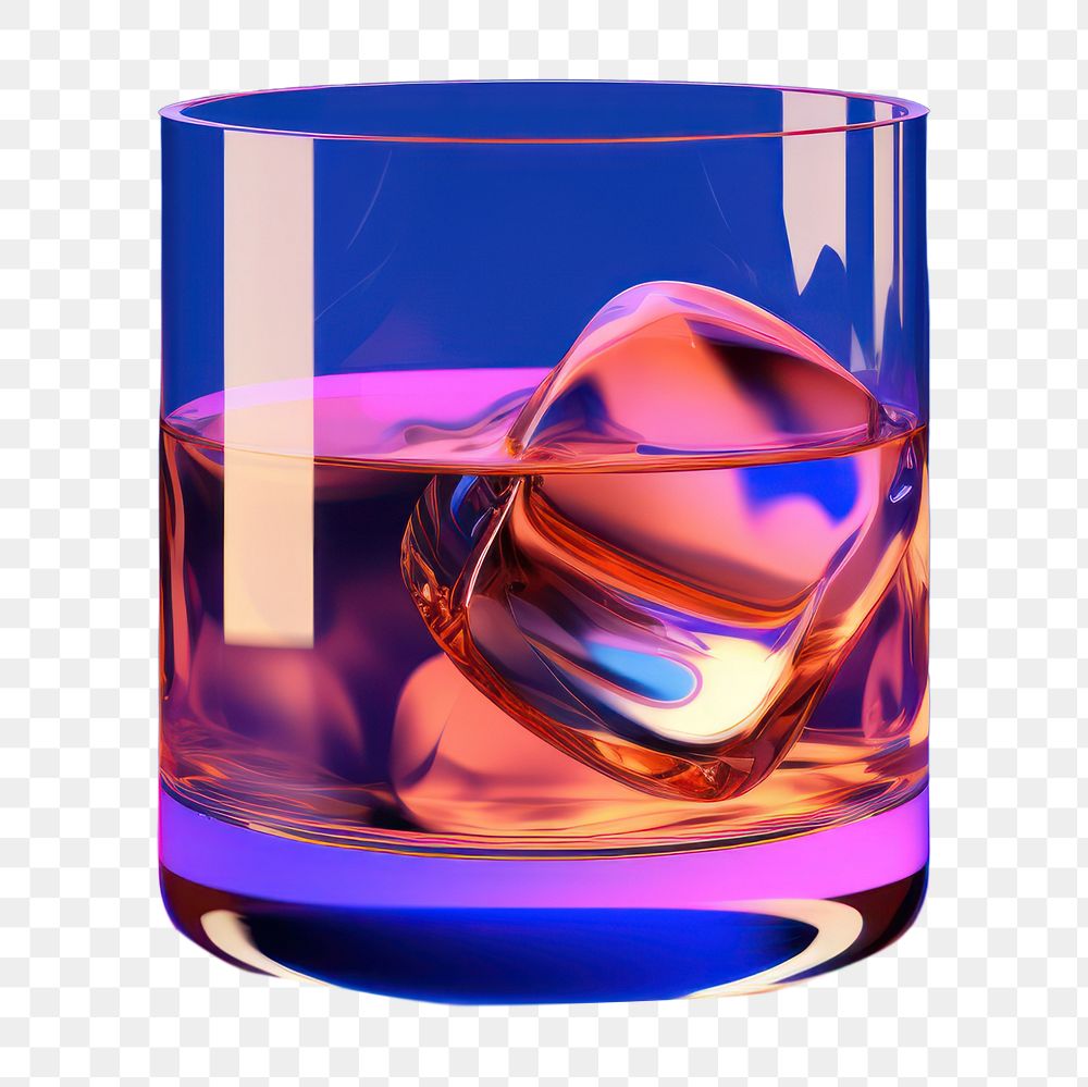 Transparent drink glass refreshment. AI generated Image by rawpixel.