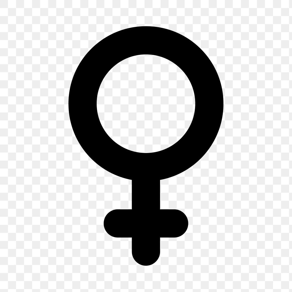 PNG female flat icon, transparent background