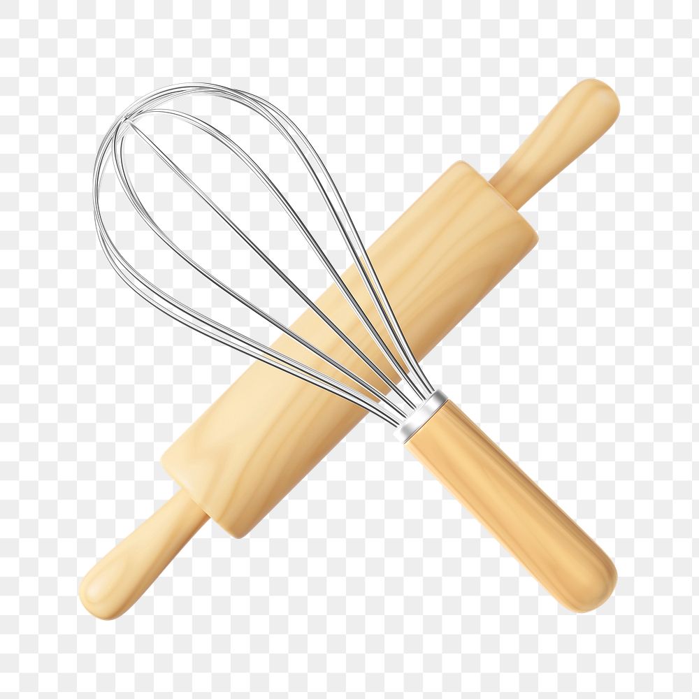 PNG 3D baking tool, element illustration, transparent background