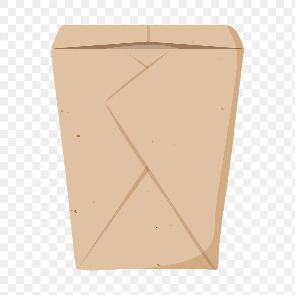 Takeaway box png, transparent background