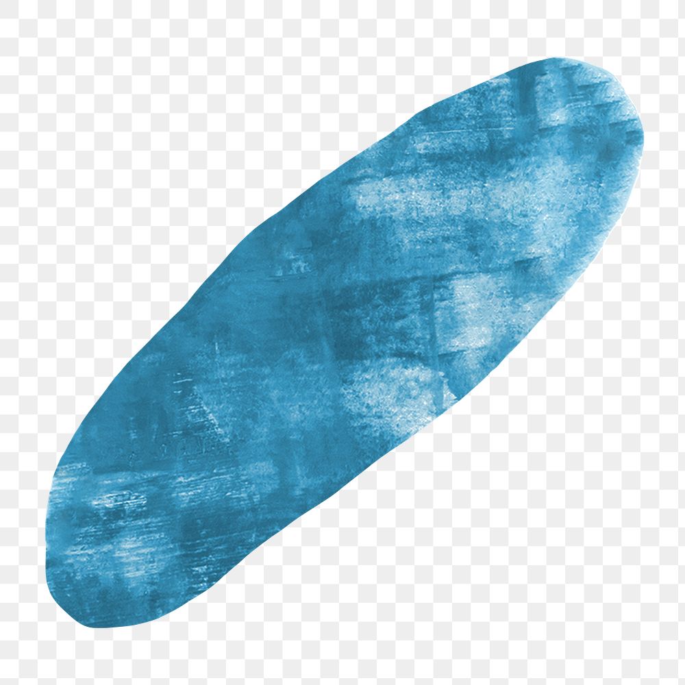 PNG Blue faded  shape, paper craft element, transparent background