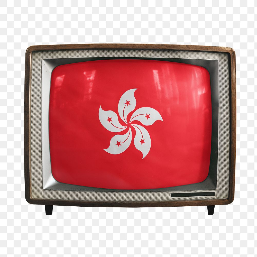 Png TV Hong Kong flag, transparent background