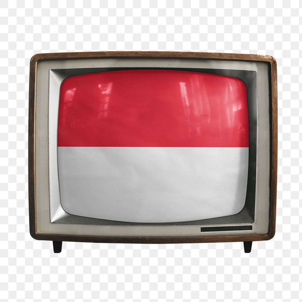 Png TV Indonesia flag, transparent background