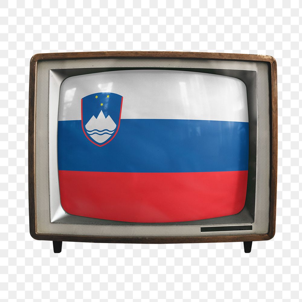 Png TV Slovenia flag, transparent background
