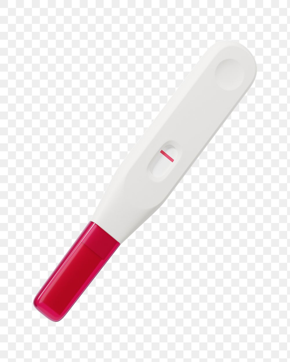 PNG 3D pregnancy test, element illustration, transparent background