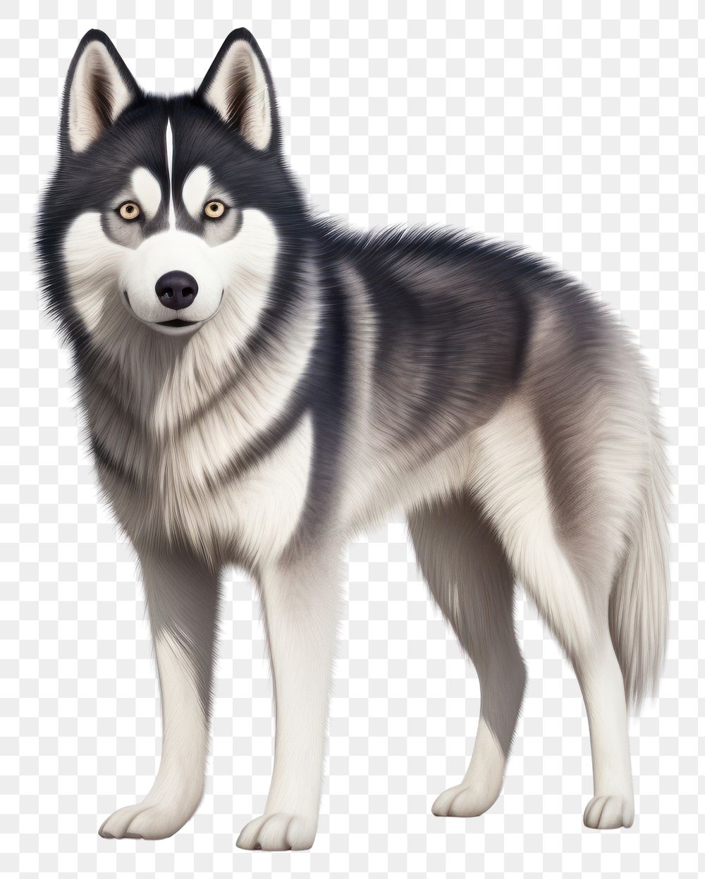 PNG Pet mammal animal husky. AI generated Image by rawpixel.