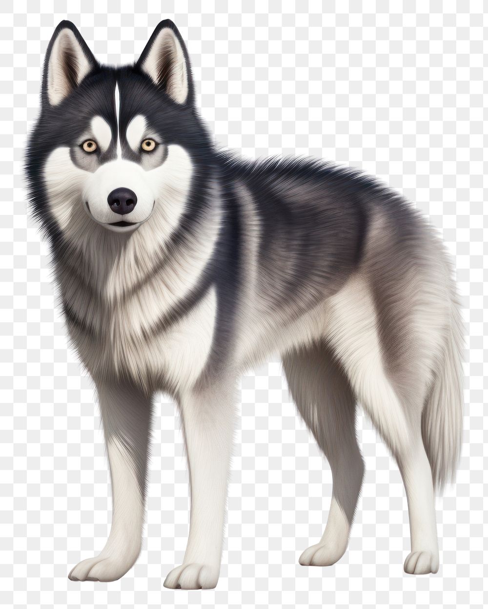 PNG Pet mammal animal husky. 