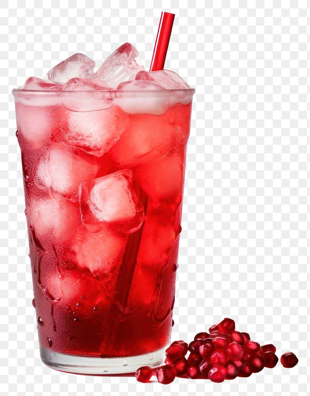 PNG Pomegranate soda cocktail fruit. AI generated Image by rawpixel.