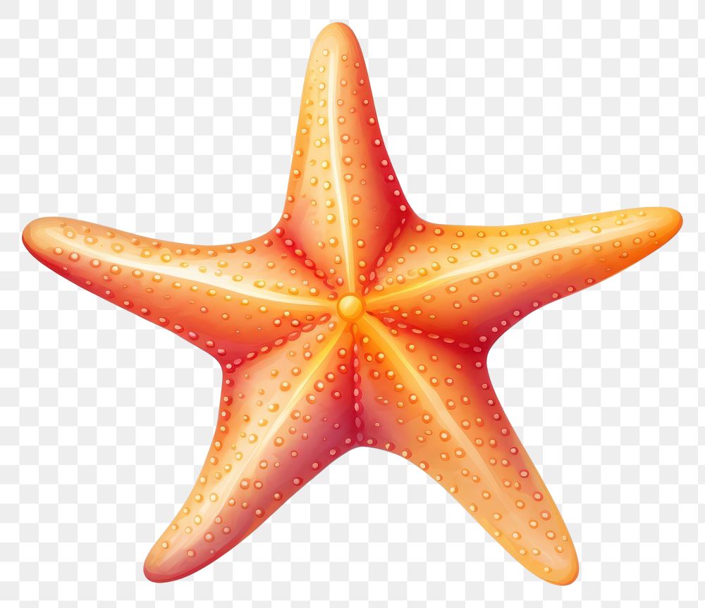 PNG Starfish  invertebrate echinoderm. 