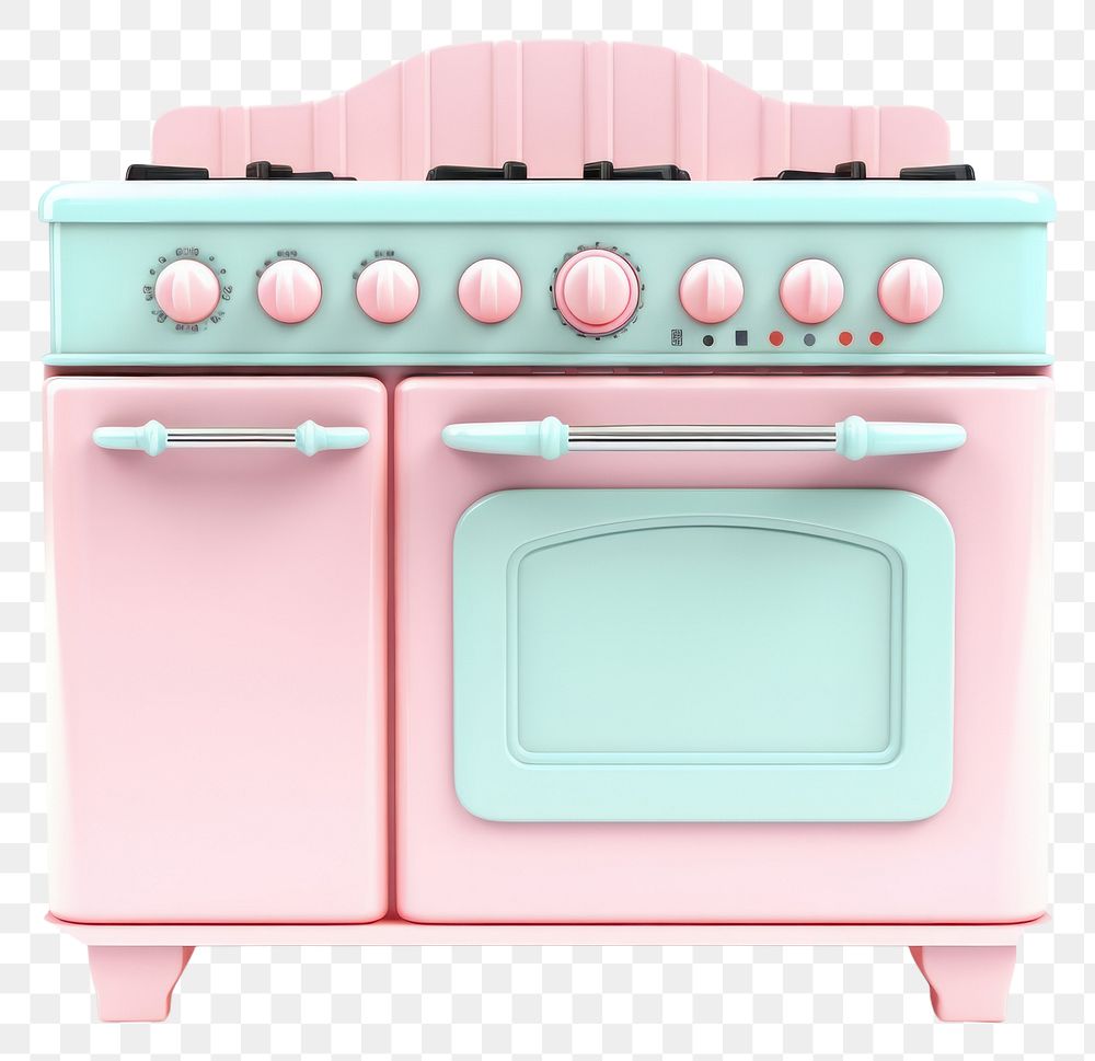 PNG  Oven appliance stove white background. AI generated Image by rawpixel.