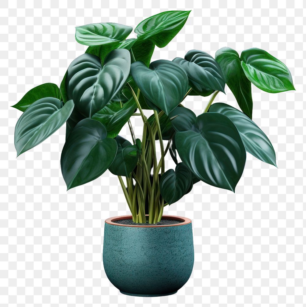 PNG Plant houseplant flower green. AI generated Image by rawpixel.