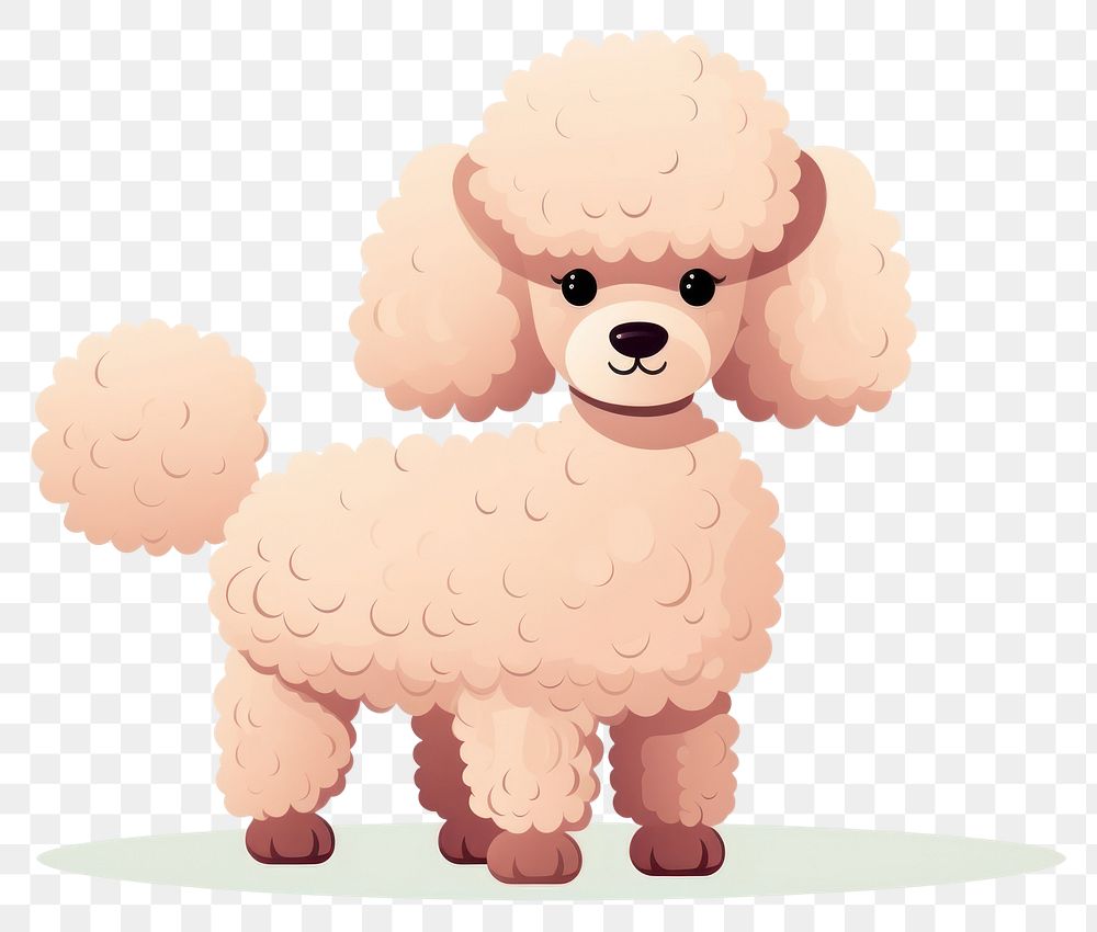 PNG Poodle mammal animal pet. 