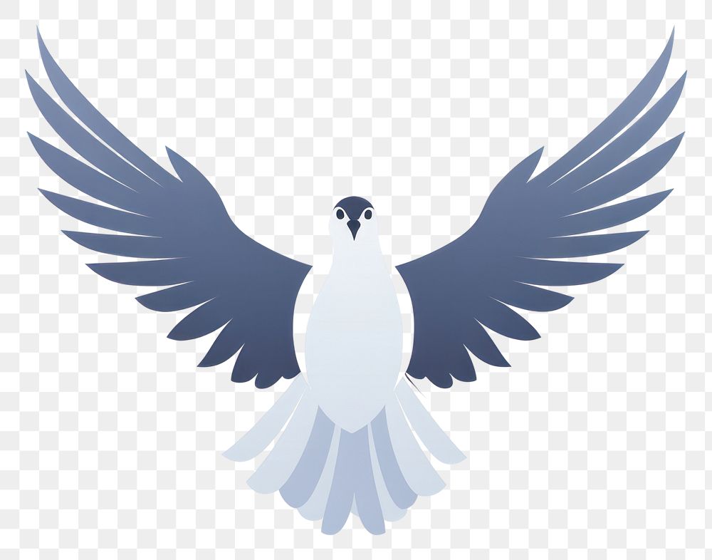 PNG Flying pigeon white bird. AI generated Image by rawpixel.