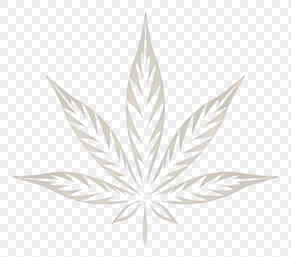 PNG Leaf cannabis plant black. AI generated Image by rawpixel.