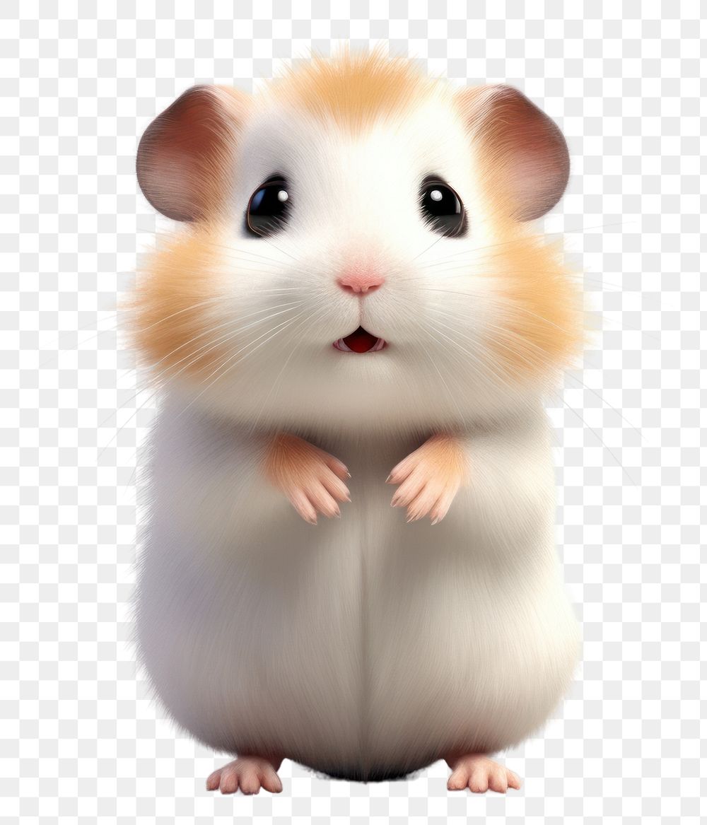 PNG Hamster rat cartoon rodent. 