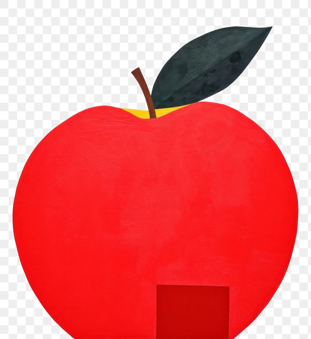 PNG Apple fruit plant art. AI generated Image by rawpixel.