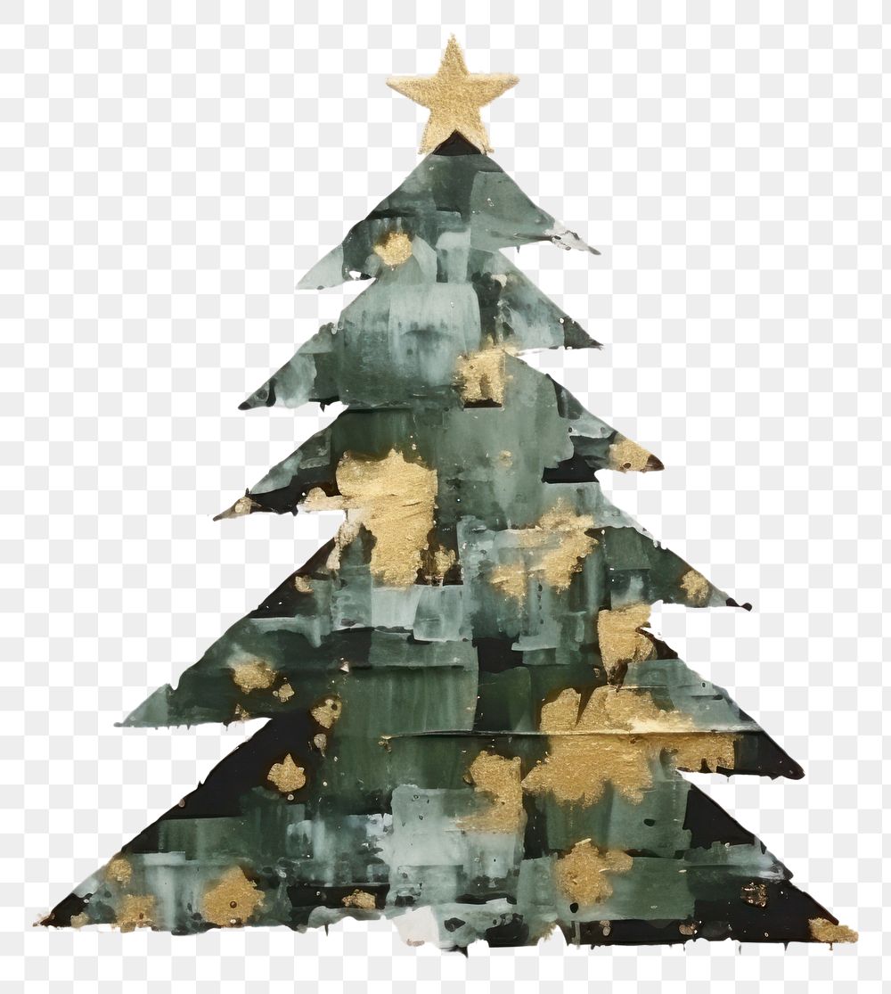 PNG Christmas tree art christmas tree. AI generated Image by rawpixel.